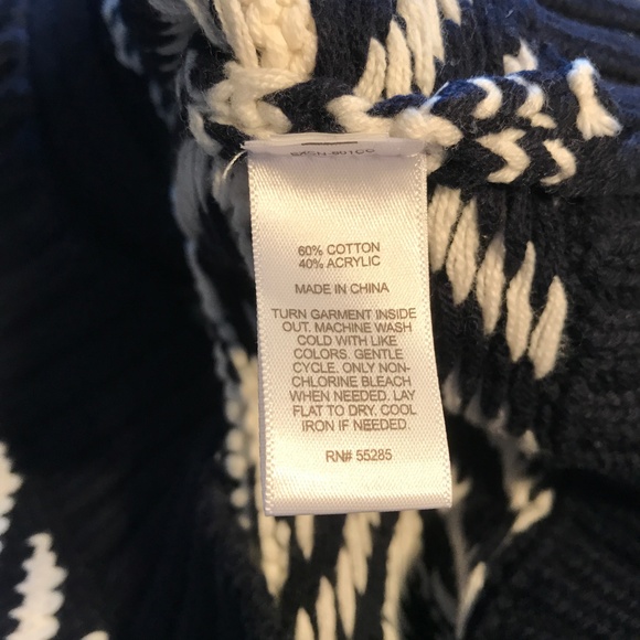 NWT - Express Fair Isle Zip-Up Mock Neck Cardigan - Picture 7 of 7